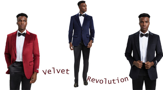 Velvet Revolution: Why Velvet Suits Are This Prom's Rage