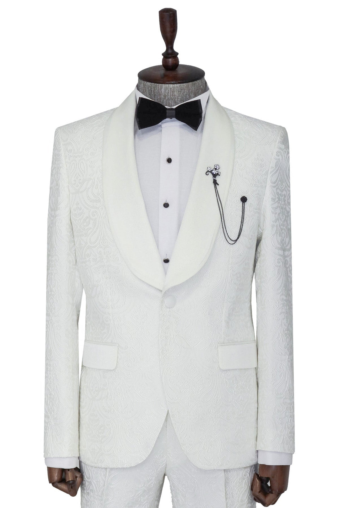 White European Prom Tuxedo with Shawl Lapel – 2025 Luxury Edition