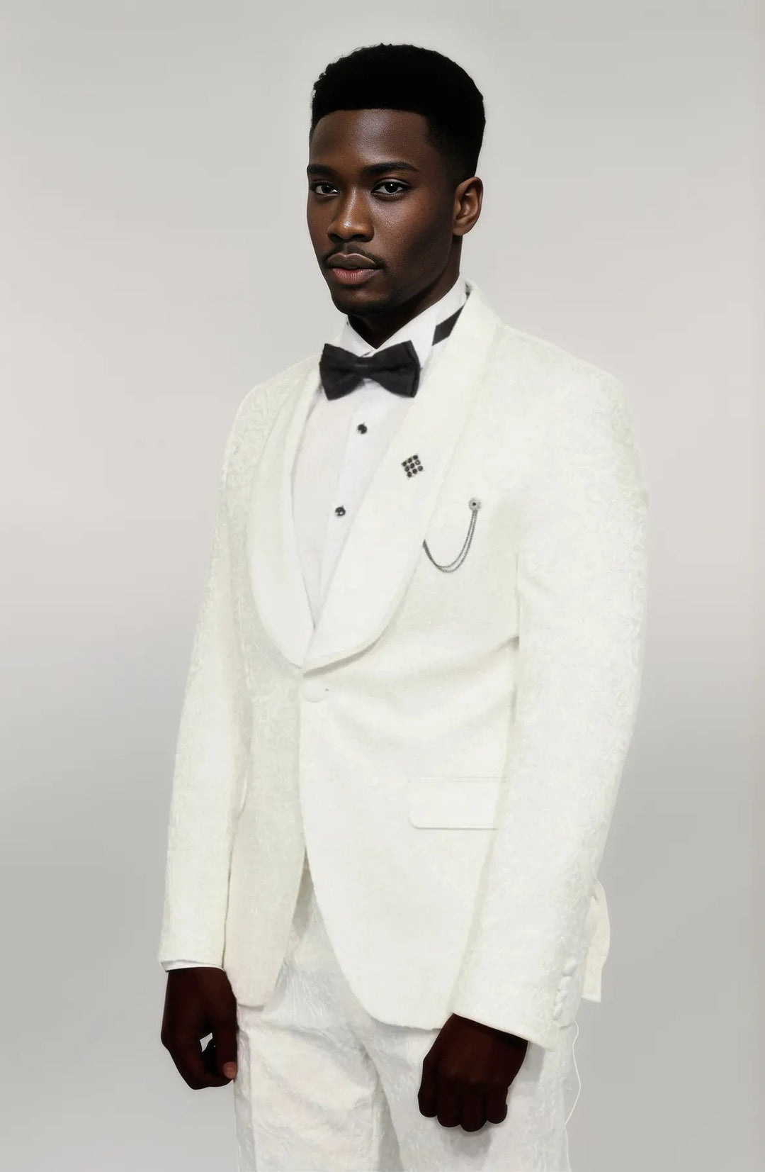 White European Prom Tuxedo with Shawl Lapel – 2025 Luxury Edition