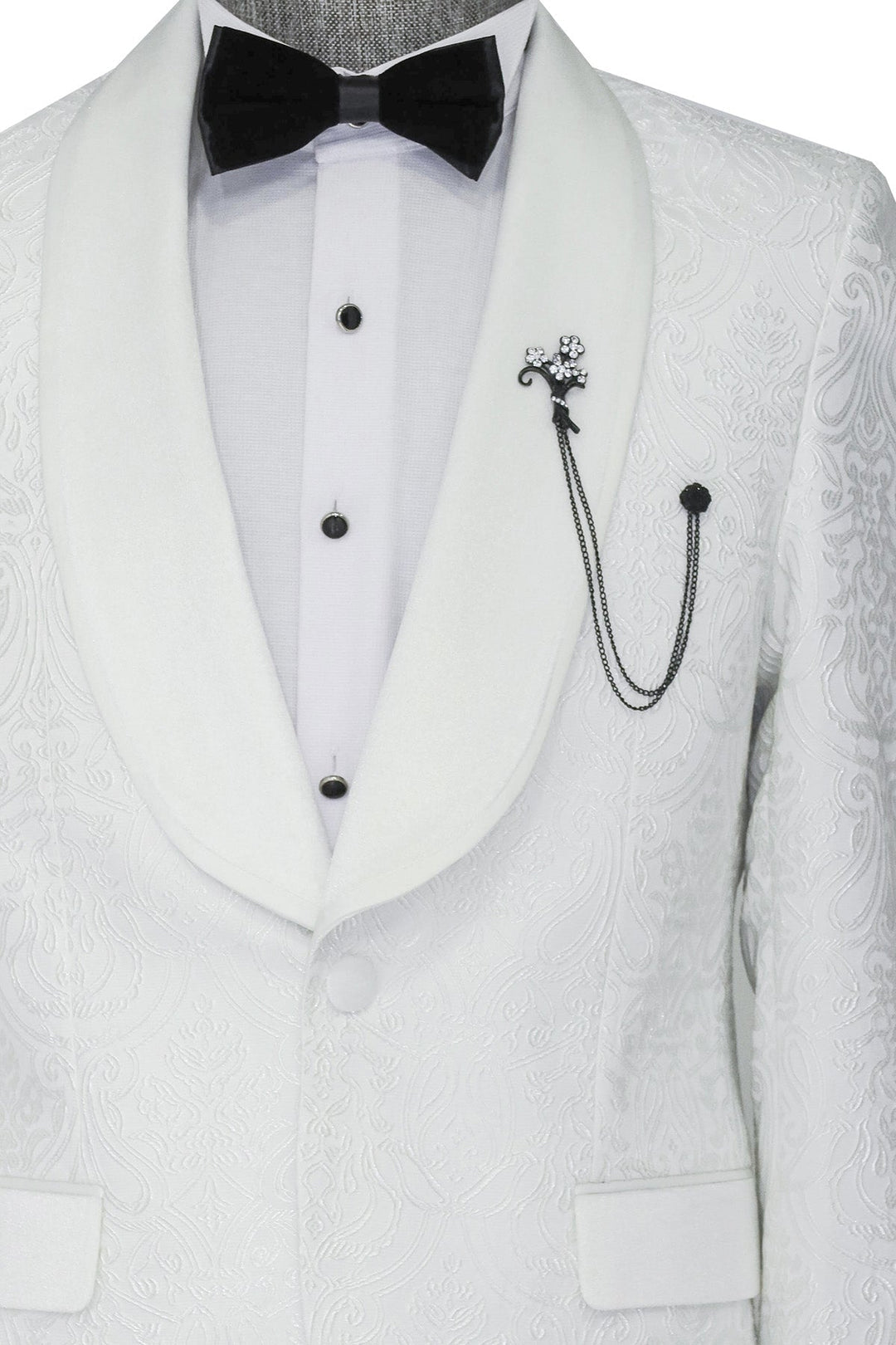 White European Prom Tuxedo with Shawl Lapel – 2025 Luxury Edition