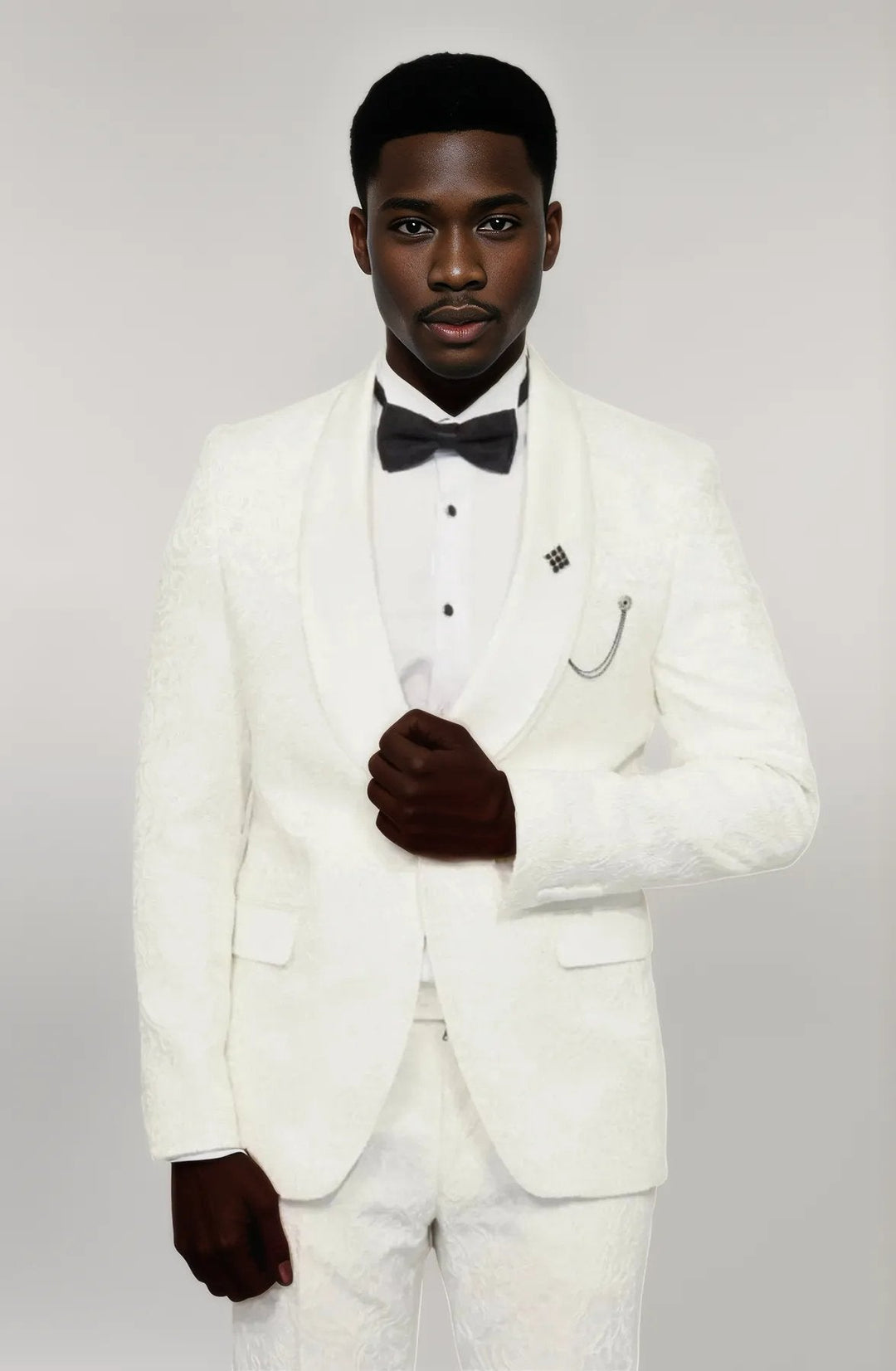 White European Prom Tuxedo with Shawl Lapel – 2025 Luxury Edition