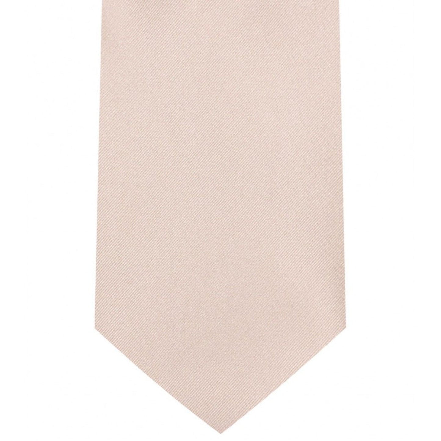 Classic Light Blush Tie Regular width 3.5 inches With Matching Pocket Square | KCT Menswear