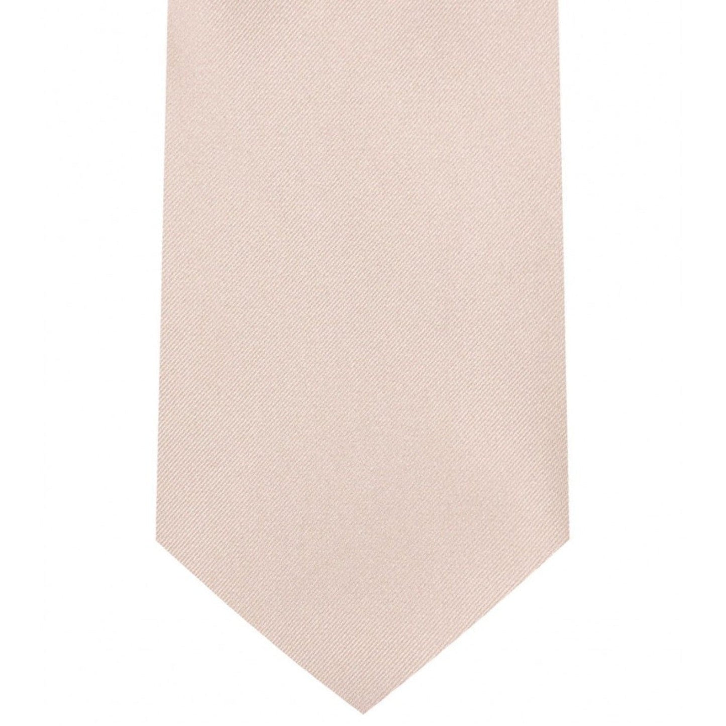 Classic Light Blush Tie Regular width 3.5 inches With Matching Pocket Square | KCT Menswear 