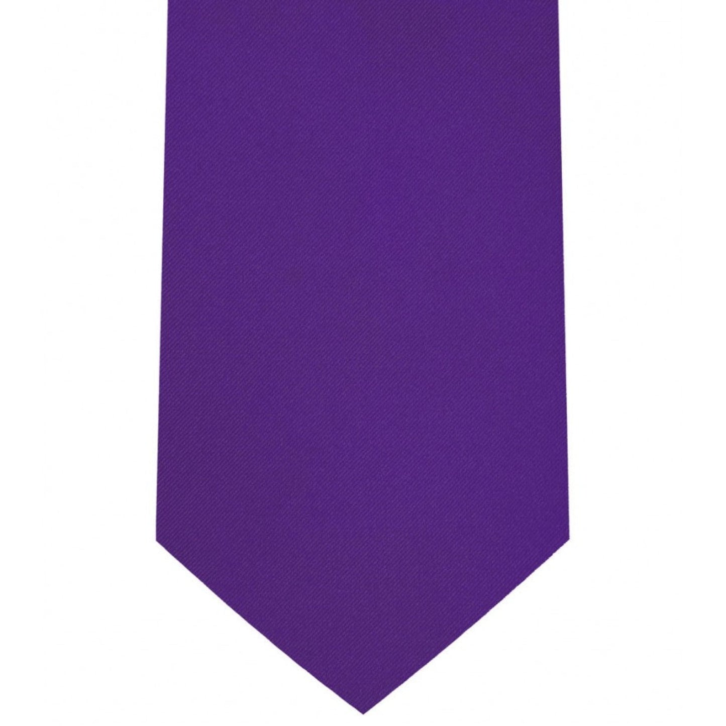 Classic Medium Purple Tie Regular width 3.5 inches With Matching Pocket Square | KCT Menswear