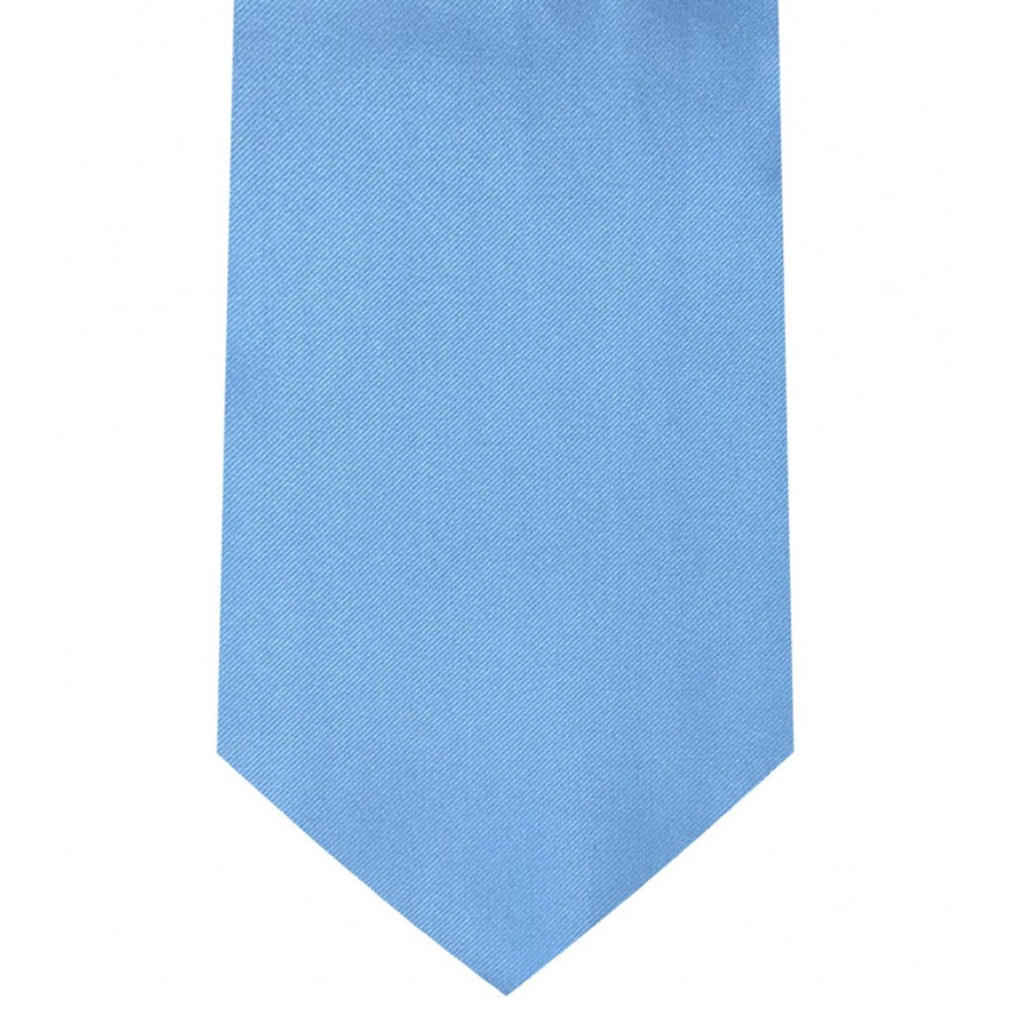 Classic Baby Blue Tie Regular width 3.5 inches With Matching Pocket Square | KCT Menswear