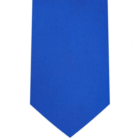 Classic Royal Blue Tie Regular width 3.5 inches With Matching Pocket Square | KCT Menswear