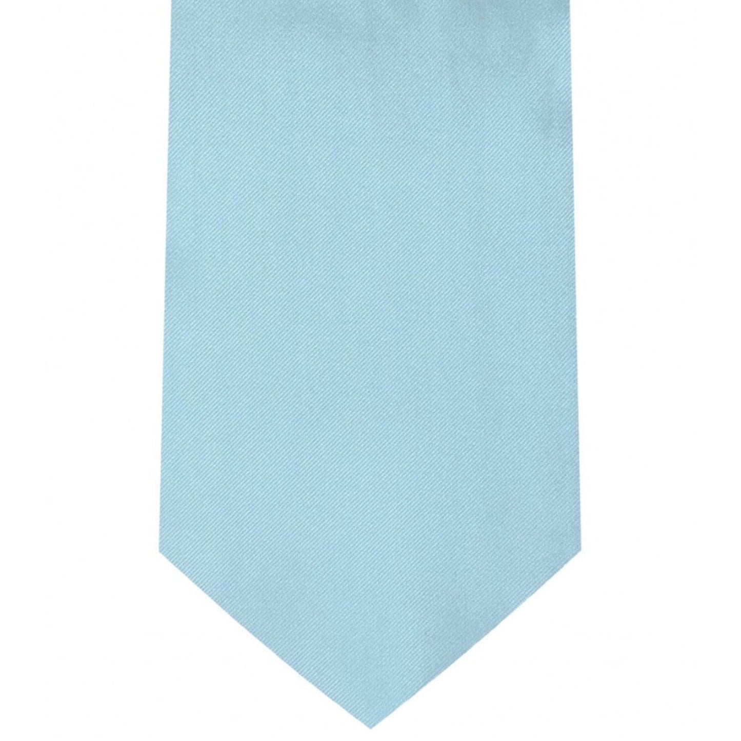 Classic Powder Blue Tie Regular width 3.5 inches With Matching Pocket Square | KCT Menswear