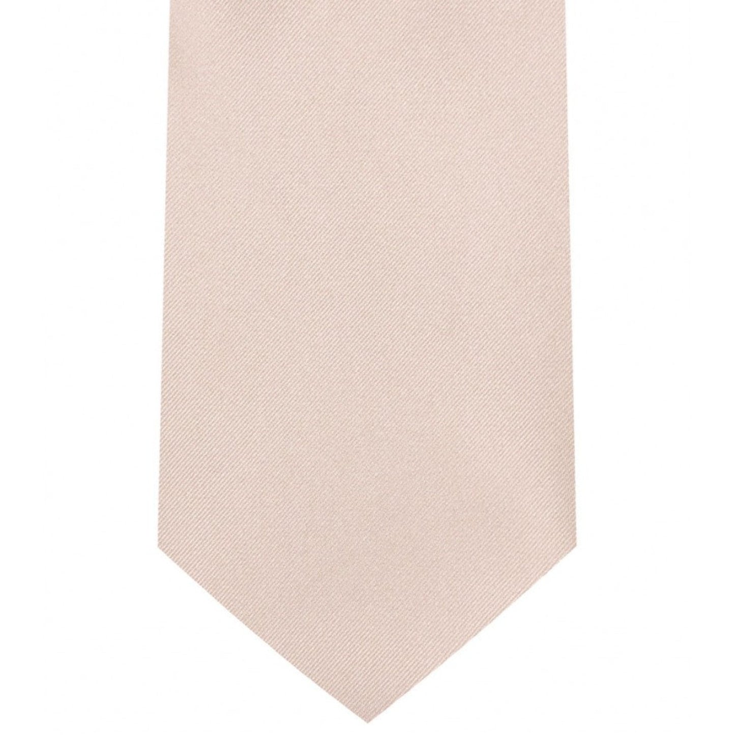 Classic Light Blush Tie Regular width 3.5 inches With Matching Pocket Square | KCT Menswear