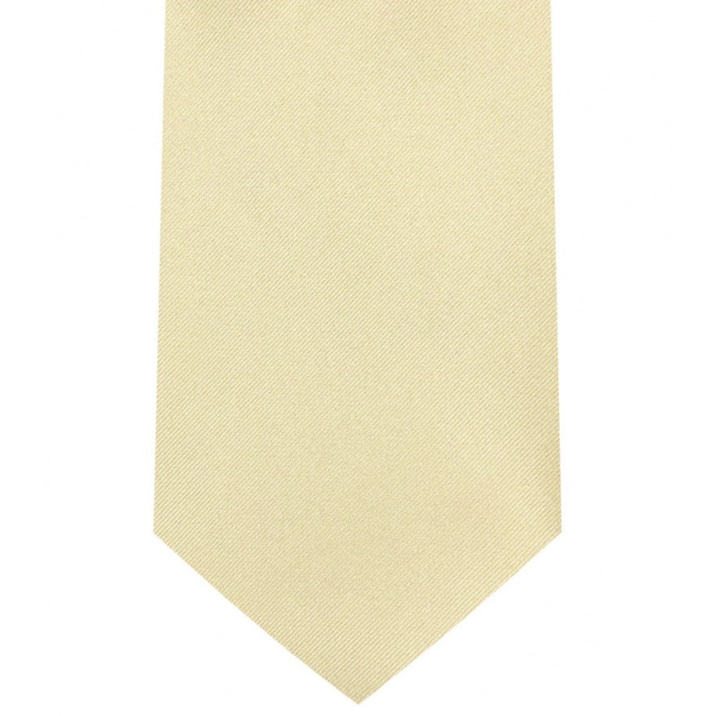 Classic Champagne Tie Regular width 3.5 inches With Matching Pocket Square | KCT Menswear