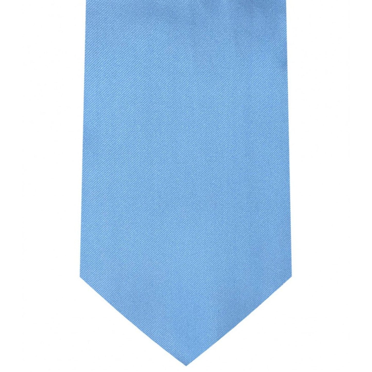 Classic Baby Blue Tie Regular width 3.5 inches With Matching Pocket Square | KCT Menswear