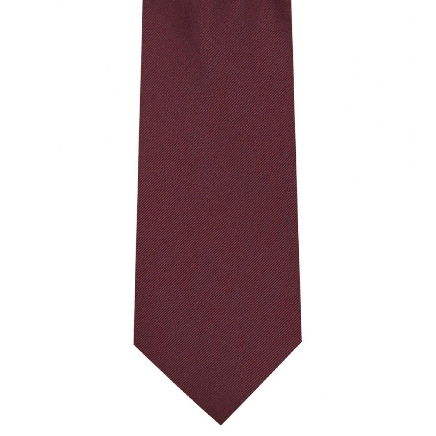 Classic Burgundy Tie Ultra Skinny tie width 2.25 inches With Matching Pocket Square | KCT Menswear