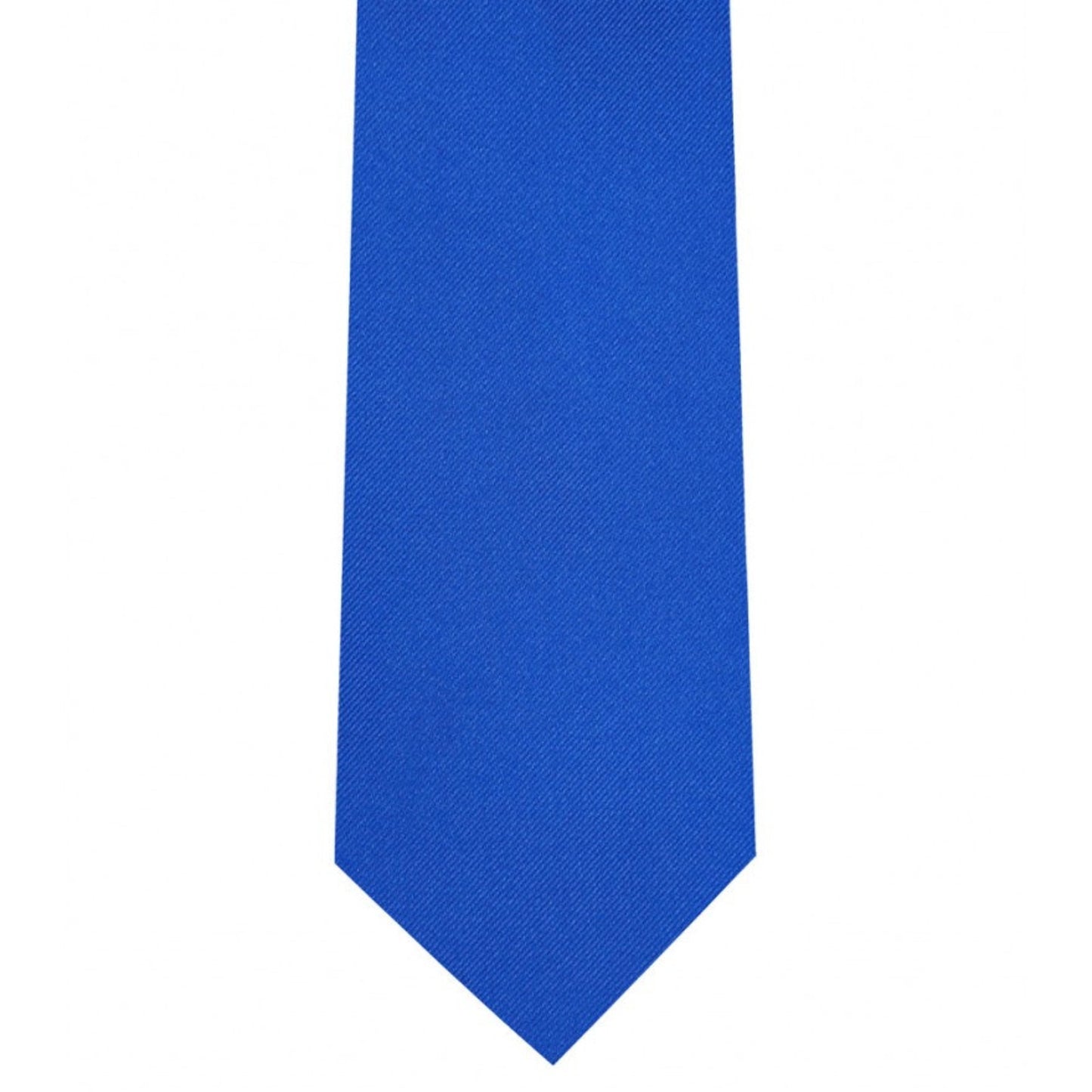 Classic Royal Blue Tie Ultra Skinny tie width 2.25 inches With Matching Pocket Square | KCT Menswear