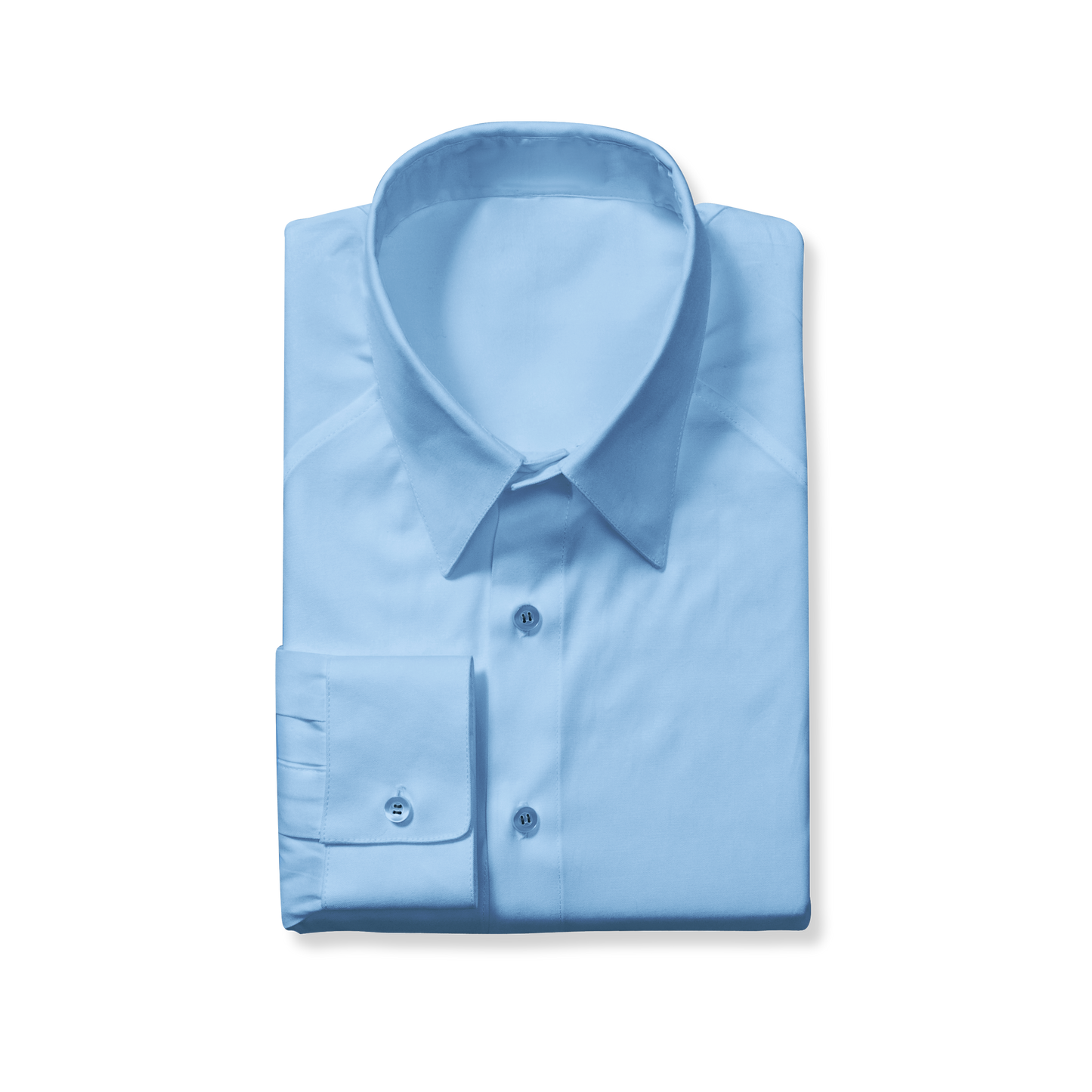 Slim Cut Light Blue Dress Shirt