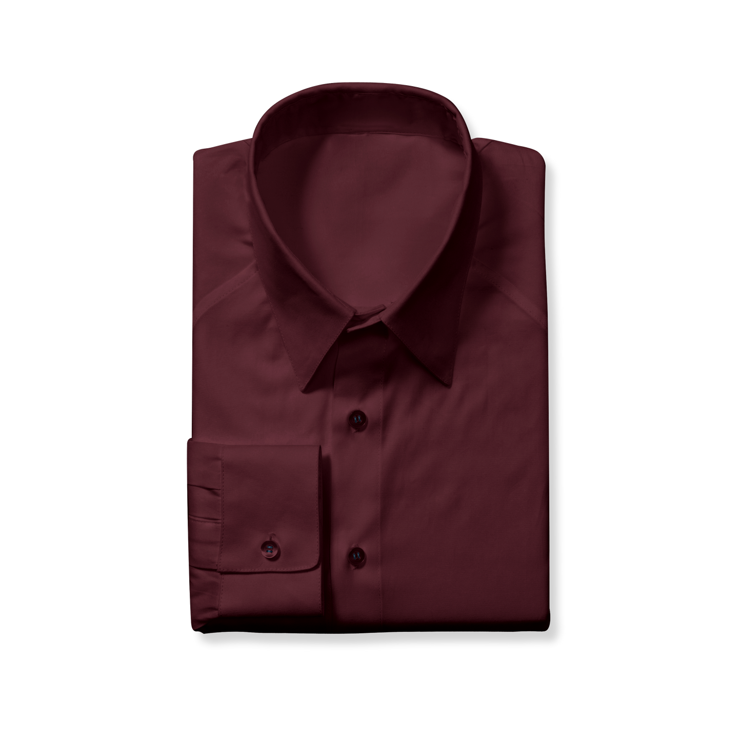 Maroon Dress Shirt