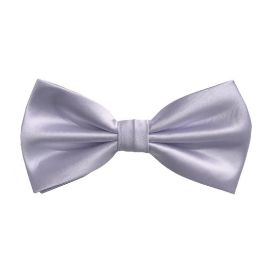 Classic Light Lilac Bowtie With Matching Pocket Square | KCT Menswear