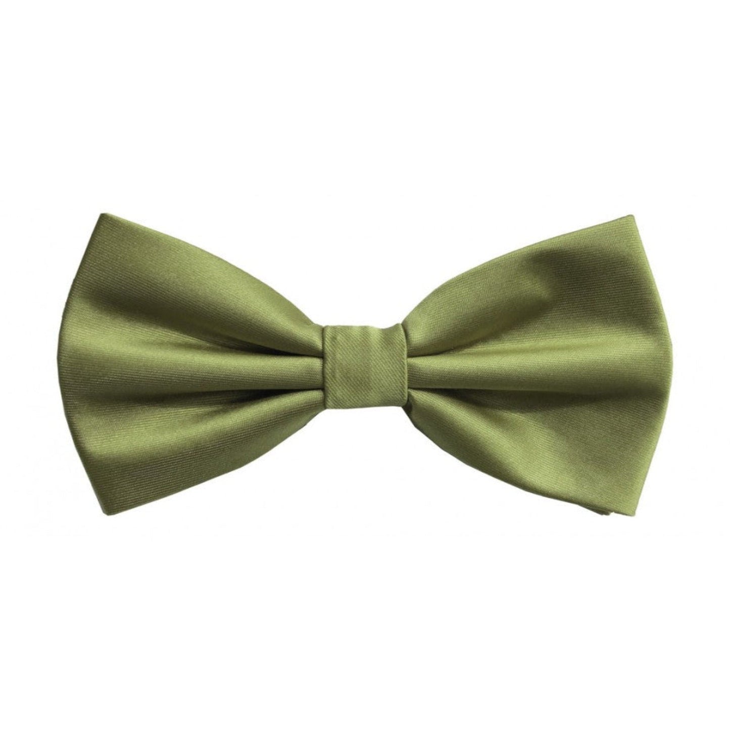 Classic Olive Green Bowtie With Matching Pocket Square | KCT Menswear