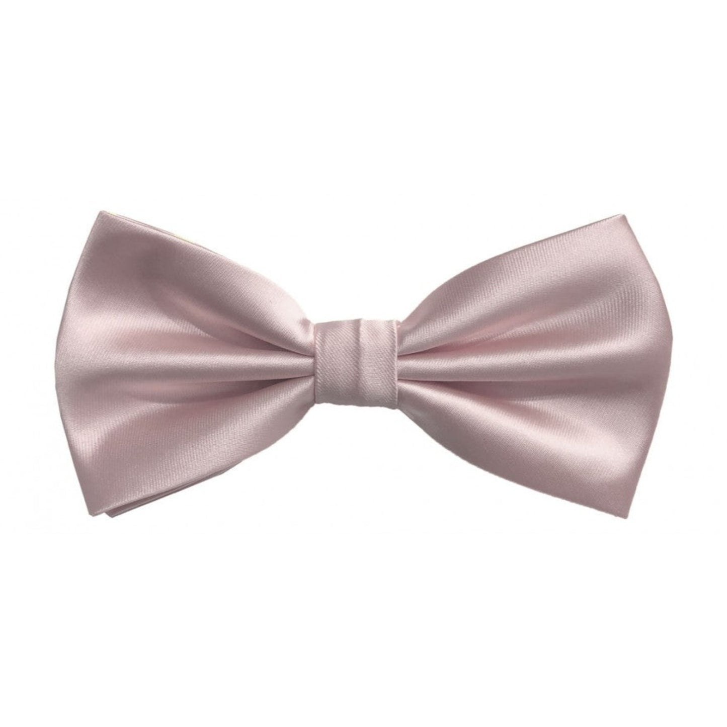 Classic Light Pink Bowtie With Matching Pocket Square | KCT Menswear