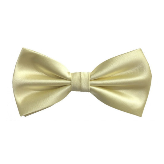 Classic Canary Bowtie With Matching Pocket Square | KCT Menswear