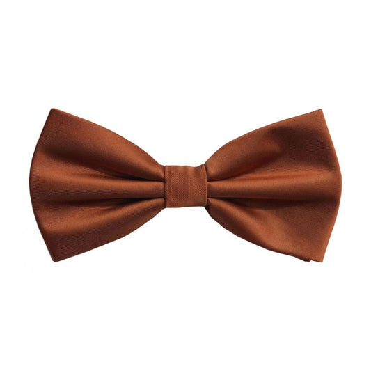 Classic Cinnamon Bowtie With Matching Pocket Square | KCT Menswear