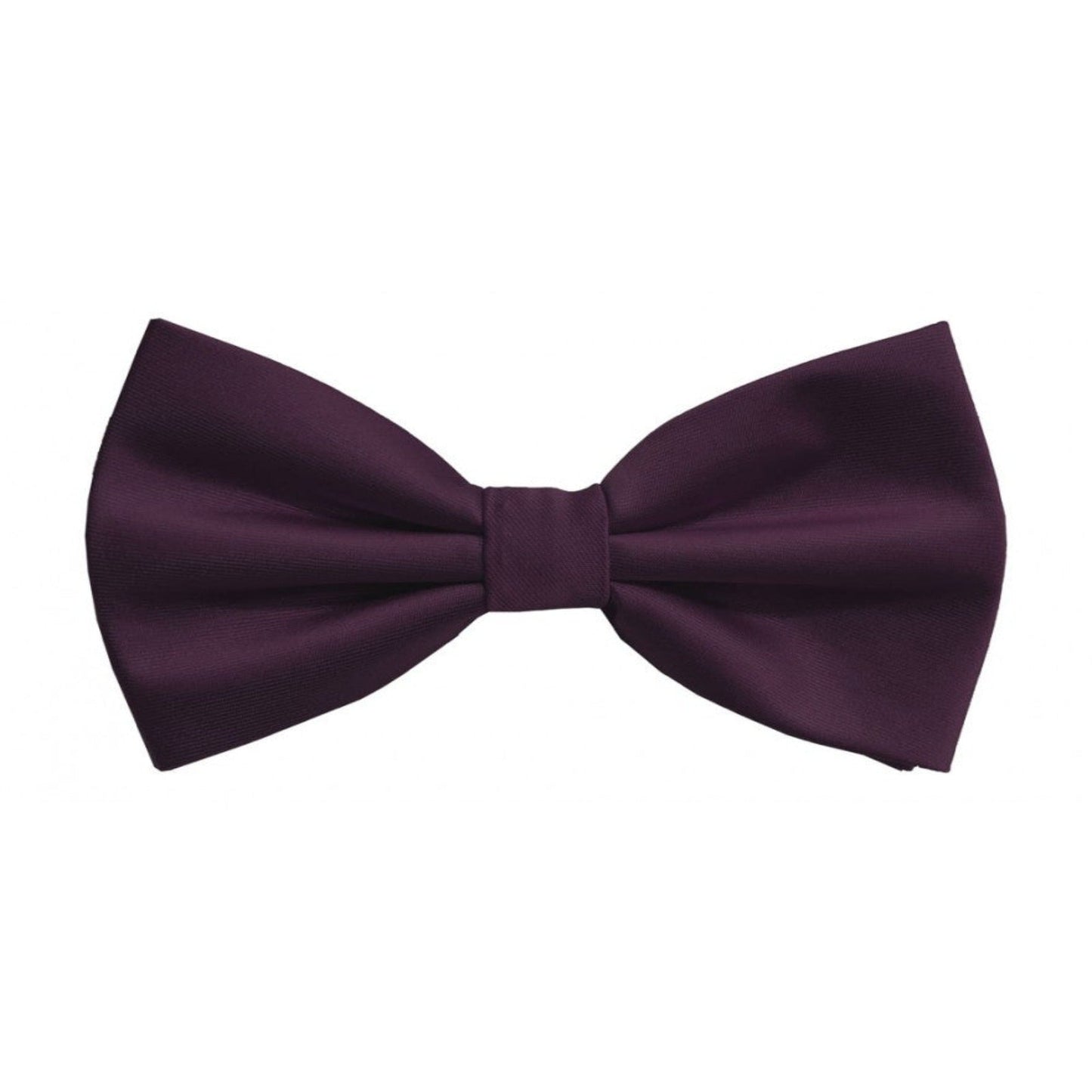 Classic Plum Bowtie With Matching Pocket Square | KCT Menswear