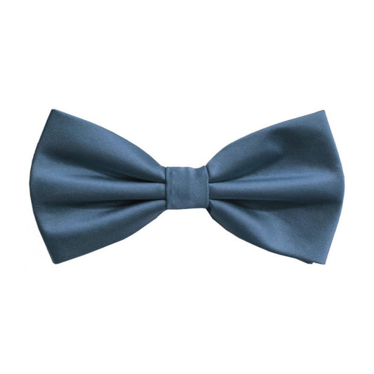 Classic Carolina Blue Bowtie With Matching Pocket Square | KCT Menswear