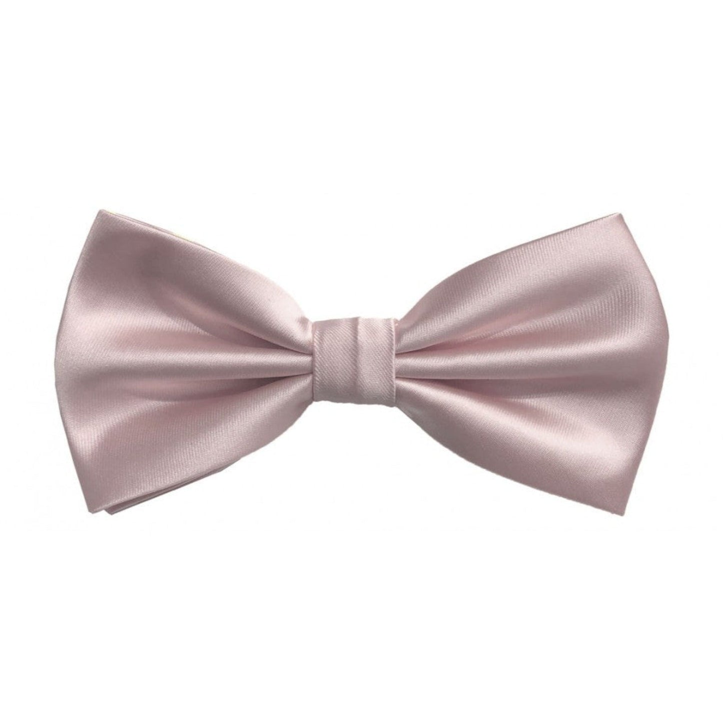 Classic Light Pink Bowtie With Matching Pocket Square | KCT Menswear
