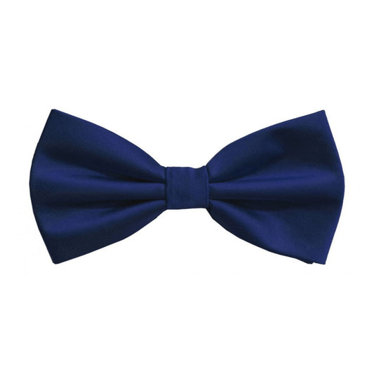 Classic Cobalt Cobalt Bowtie With Matching Pocket Square | KCT Menswear