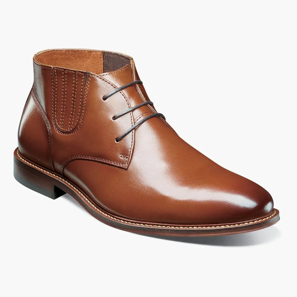 mens cognac dress boots