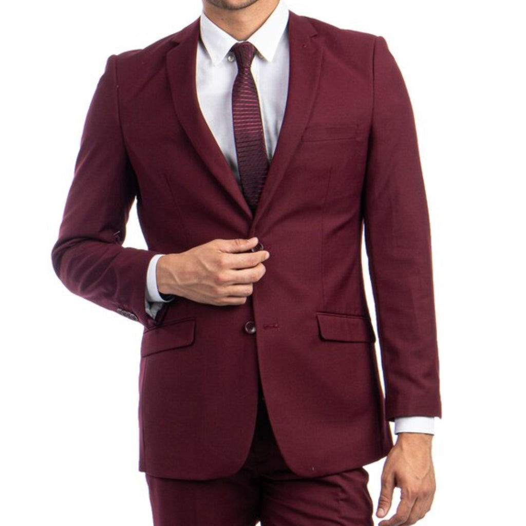 Burgundy Suit