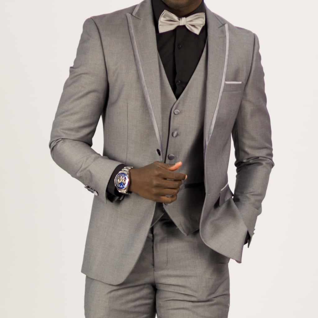 GREY WEDDING SUITS Grey Fashion Suit Men Grey Suit Grey Three Piece Men  Wedding Clothing Wedding Suit Gift Night Party Suits -  Canada
