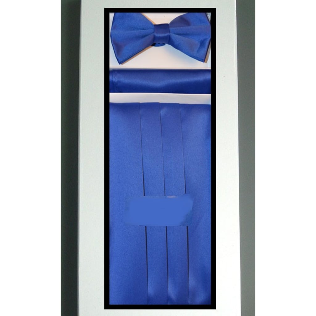 Royal Blue Cummerbund Set