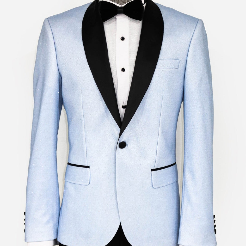 Sky Blue Sparkle Blazer