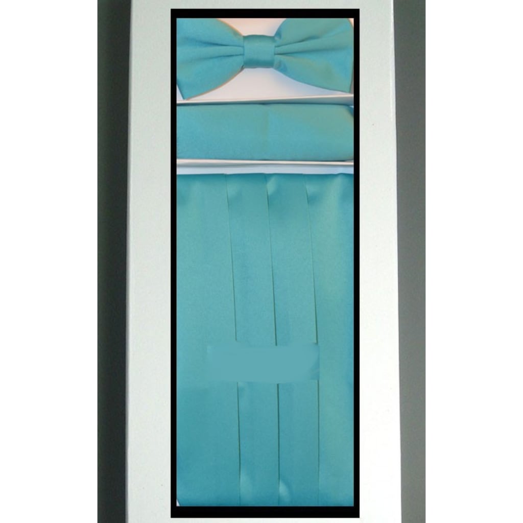 Teal Cummerbund Set