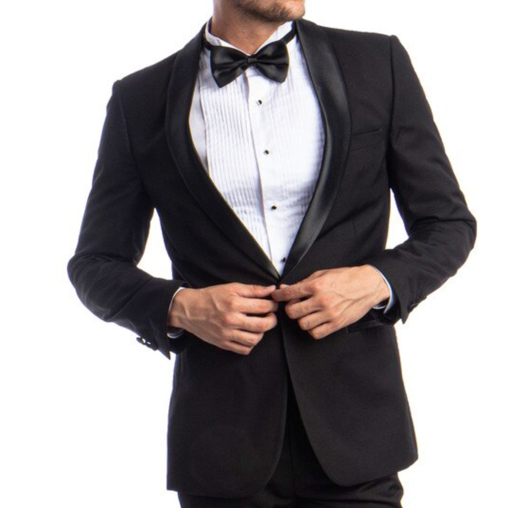 Slim Black Tuxedo/Suit Package