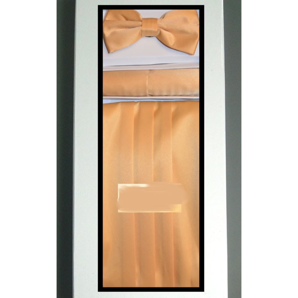 Yellow Cummerbund Set