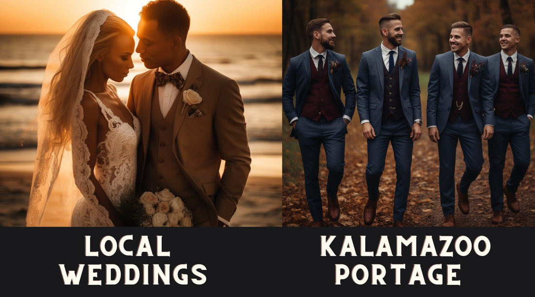 Elevate Your Wedding Style with KCT Menswear - Your Go-To in Kalamazoo & Portage, MI