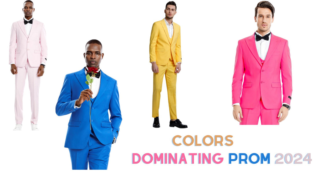 Dressed to Impress: The Colorful Suit Trend That’s Dominating Prom 2024