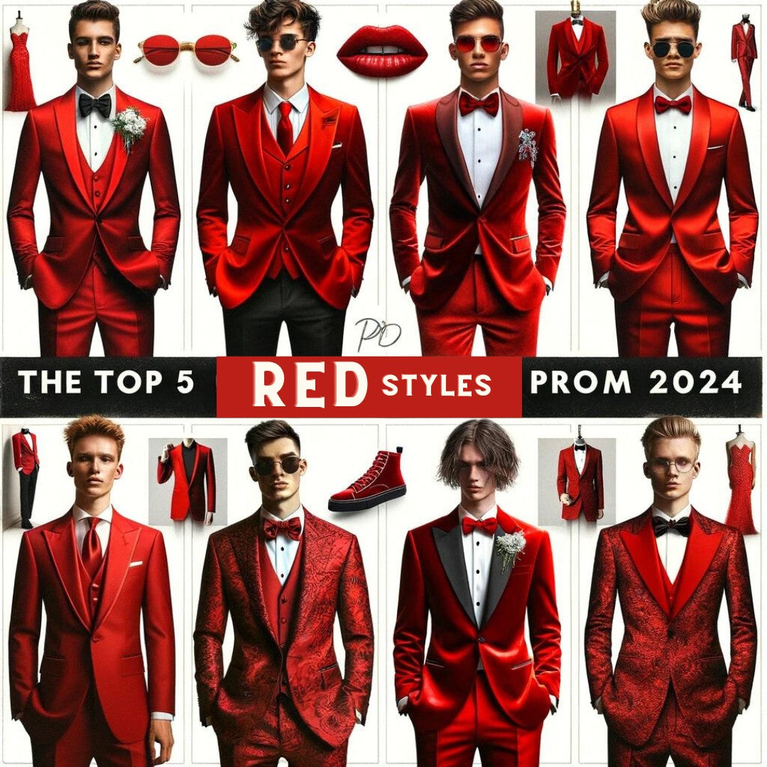 2025 Ultimate Red Collection for Men | Red Suits, Shoes, Accessories | KCT Menswear