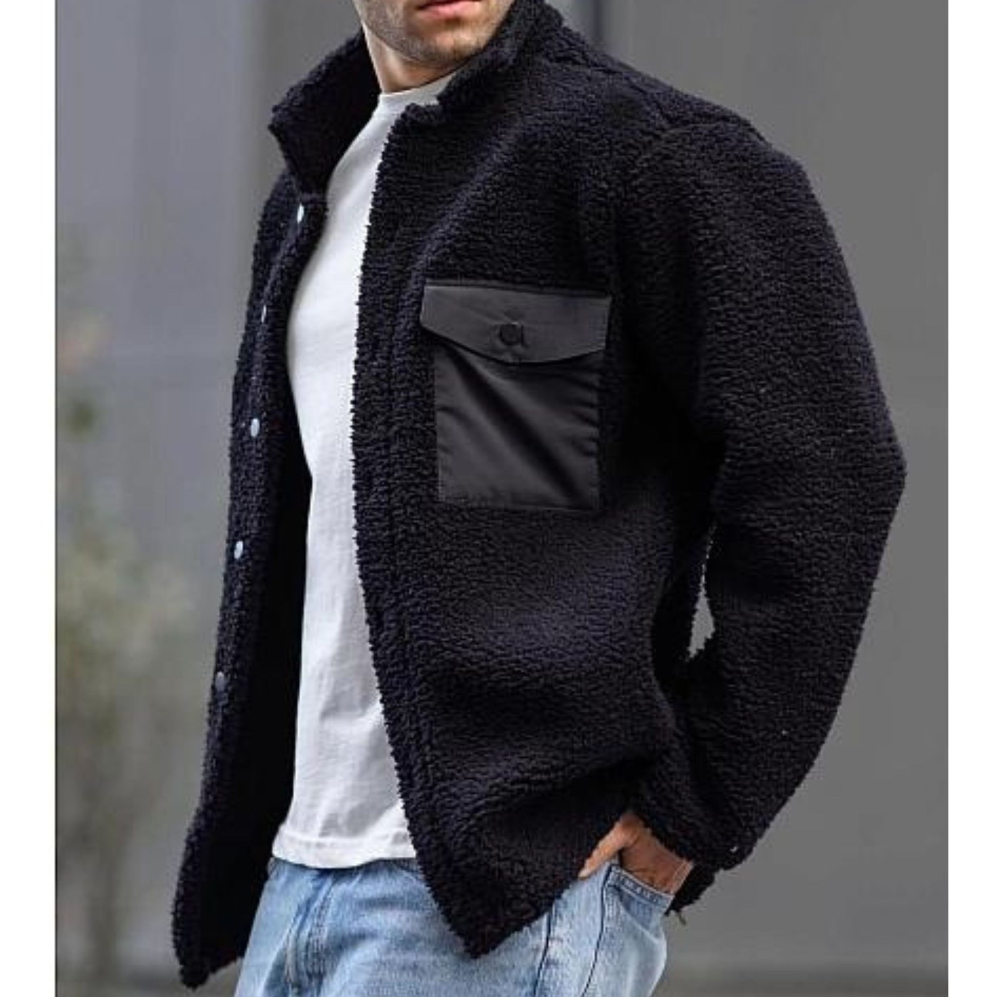 Stay Warm in Style: SHERPA MAX Jacket by KCT Menswear – KCTMenswear
