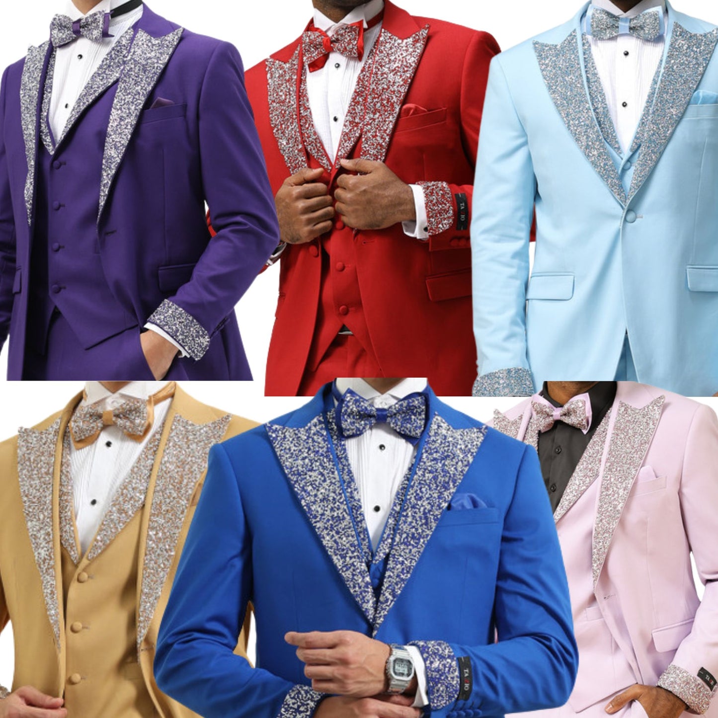 Men’s Sequin Lapel Tuxedo, Prom Tuxedo for Men, Multi-Color Formal Suit, Black Sequin Tuxedo, Red Prom Suit, Royal Blue Tuxedo, Light Blue Formal Suit, Gold Wedding Suit, Peach Tuxedo for Men, Lavender Three-Piece Suit, Purple Formalwear, Modern Fit Tuxedo, Statement Tuxedo for Men