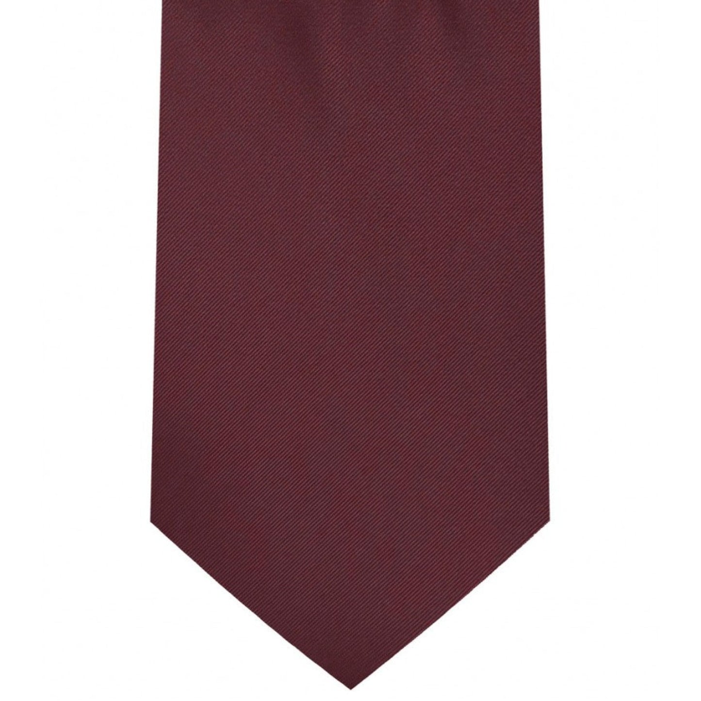 Classic Burgundy Tie Regular width 3.5 inches With Matching Pocket Square | KCT Menswear