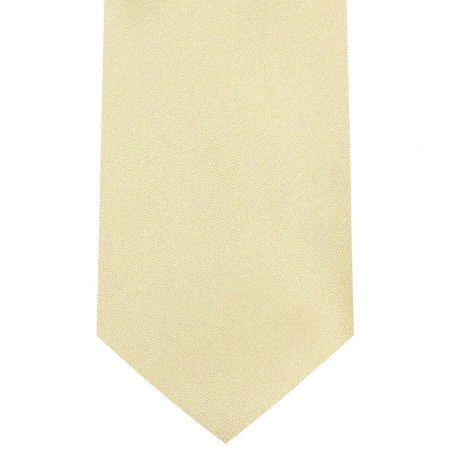 Classic Champagne Tie Regular width 3.5 inches With Matching Pocket Square | KCT Menswear 