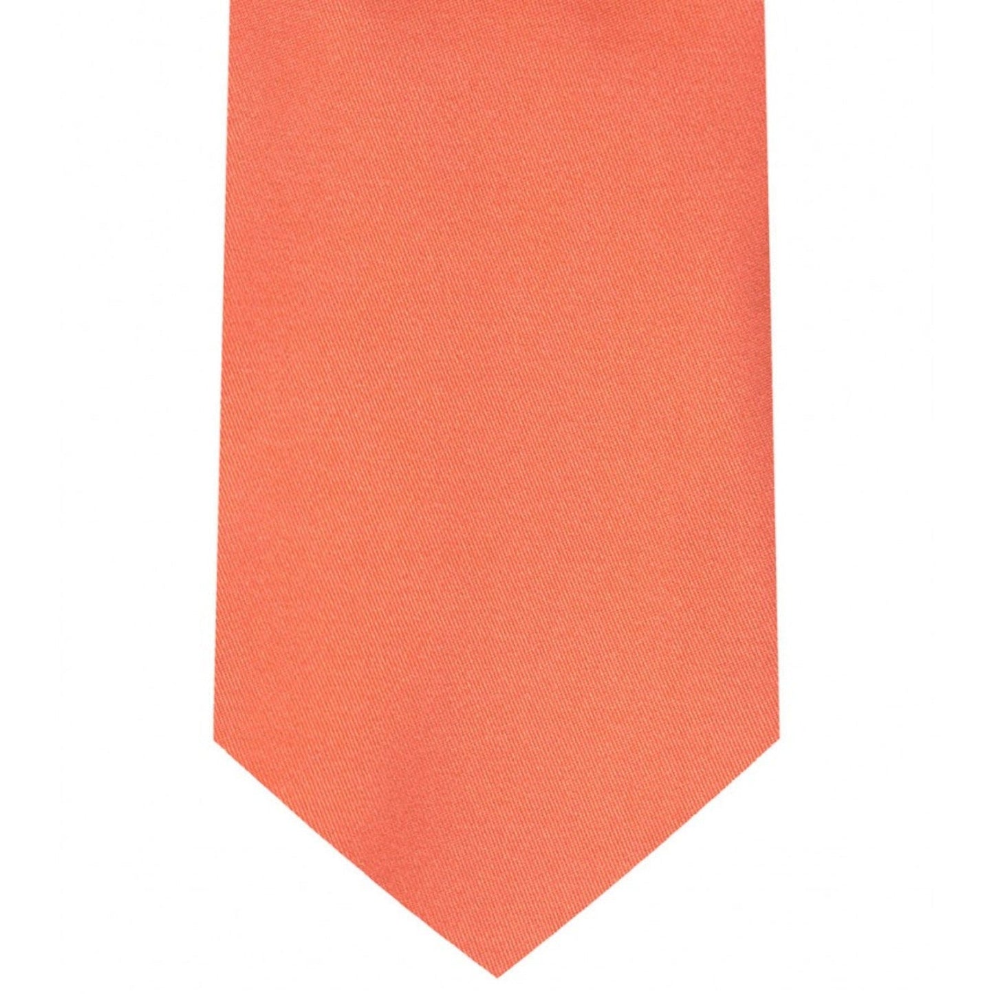 Classic Coral Tie Regular width 3.5 inches With Matching Pocket Square | KCT Menswear 
