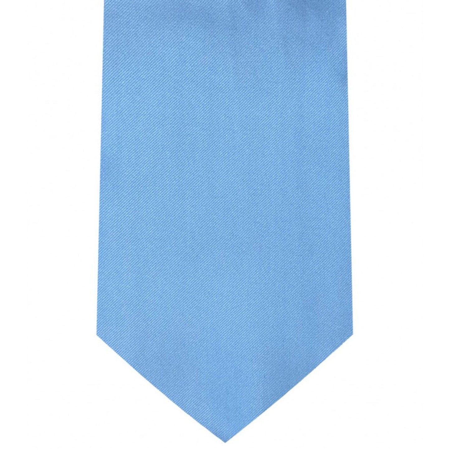 Classic Baby Blue Tie Regular width 3.5 inches With Matching Pocket Square | KCT Menswear 