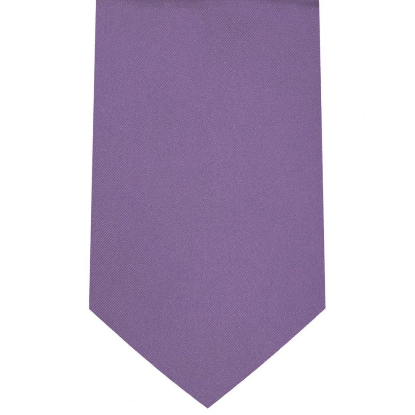 Classic Pastel Purple Tie Regular width 3.5 inches With Matching Pocket Square | KCT Menswear