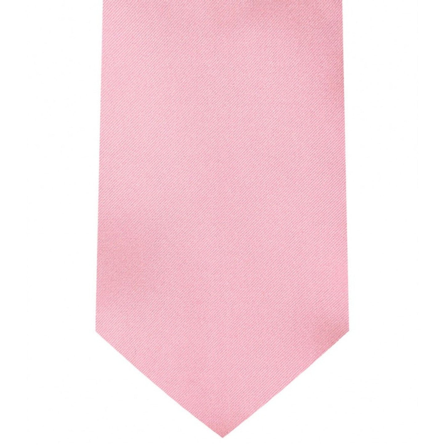 Classic Pink Tie Regular width 3.5 inches With Matching Pocket Square | KCT Menswear 