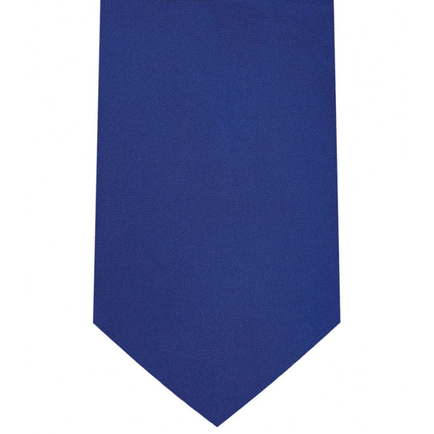 Classic Cobalt Cobalt Tie Regular width 3.5 inches With Matching Pocket Square | KCT Menswear