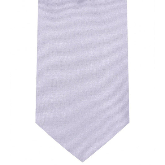 Classic Light Lilac Tie Regular width 3.5 inches With Matching Pocket Square | KCT Menswear