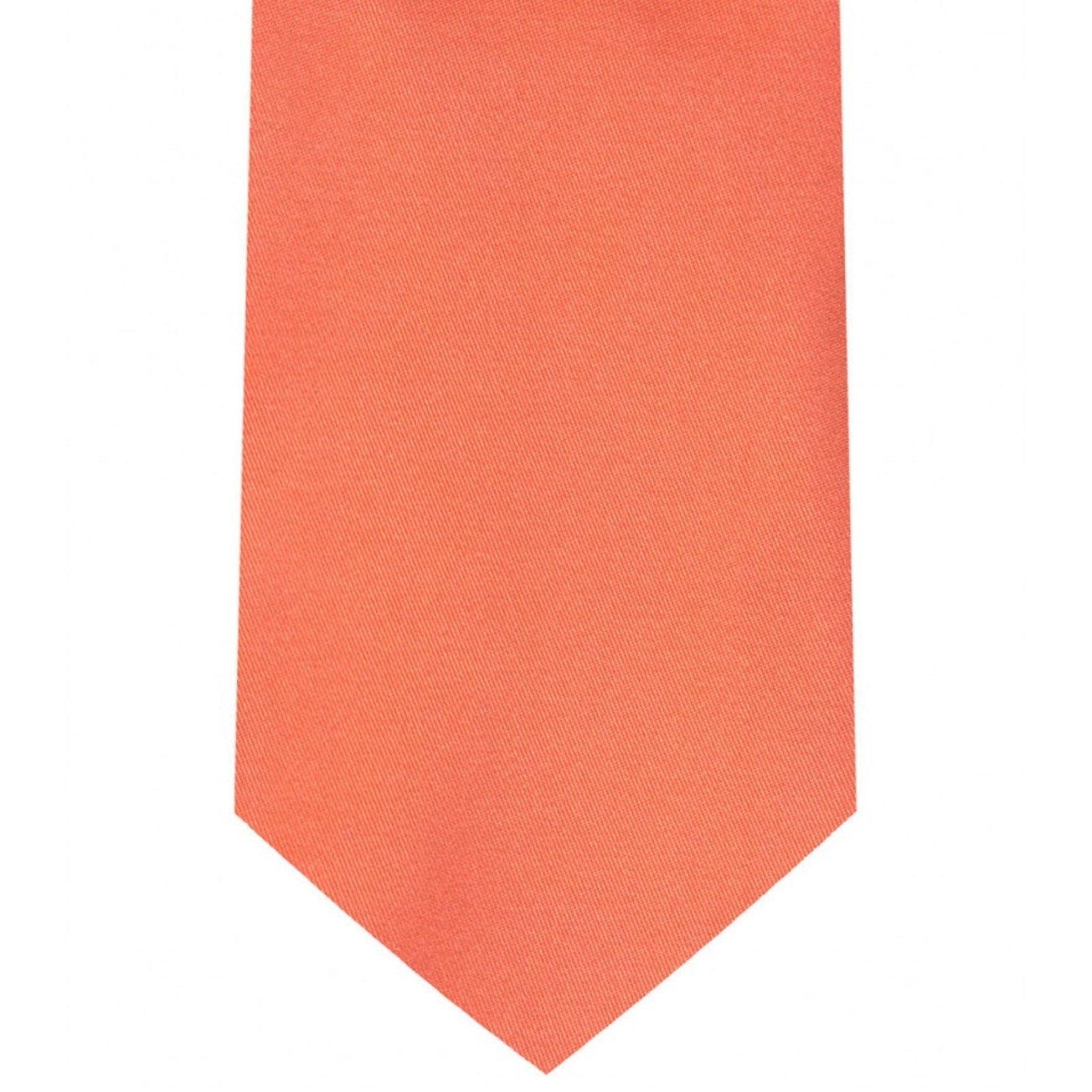 Classic Coral Tie Regular width 3.5 inches With Matching Pocket Square | KCT Menswear 