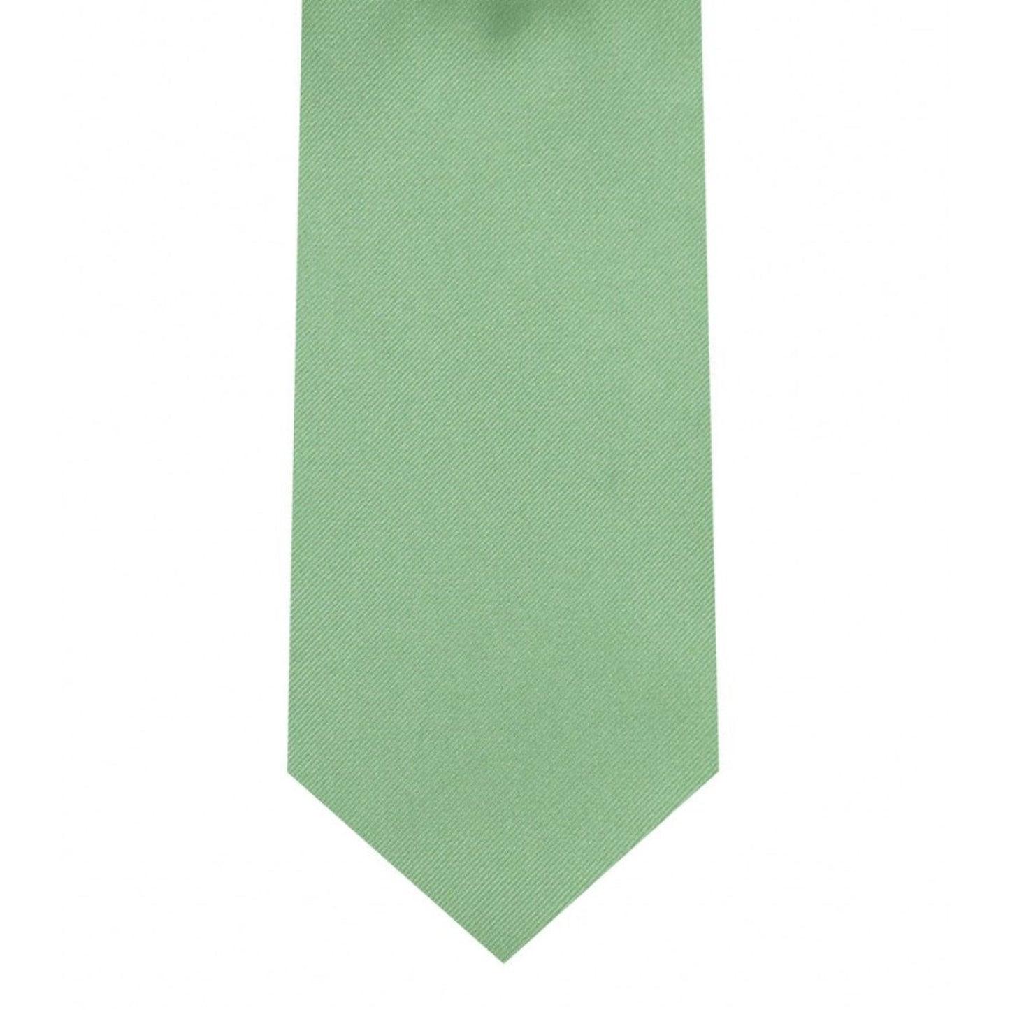 Classic Mint Tie Skinny width 2.75 inches With Matching Pocket Square | KCT Menswear